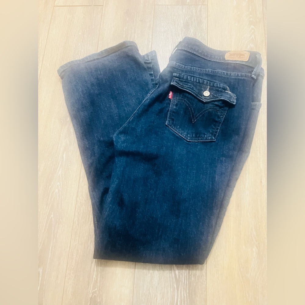 Y2K Levi's Womens 515 Denim Jeans Flap Pockets Bootcut size 14